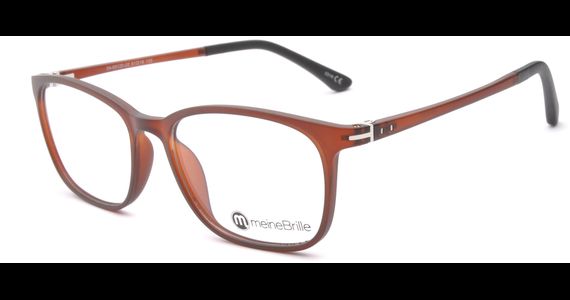 meineBrille 04-69120-02, Dunkel Braun Matt links - Ansicht 2
