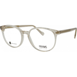 FRAIMS Brille Unisex FRAIMS NATURE 03-31120-04 Erika, transparent beige glänzend