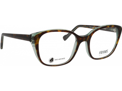FRAIMS Brille Damen FRAIMS NATURE 03-31110-02 Hazel Havanna / Salbei transparent glänzend Ansicht 4