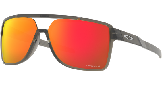 Oakley Castel 0OO9147 914705, Matte Grey Smoke/Prizm Ruby - Ansicht 2