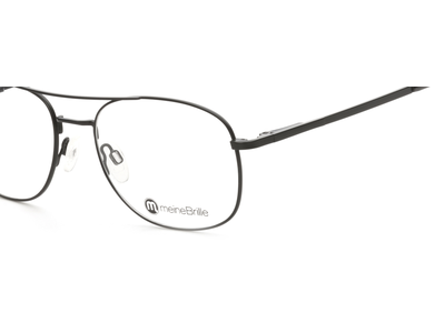  meineBrille 04-79070-01, Schwarz Matt Ansicht 3