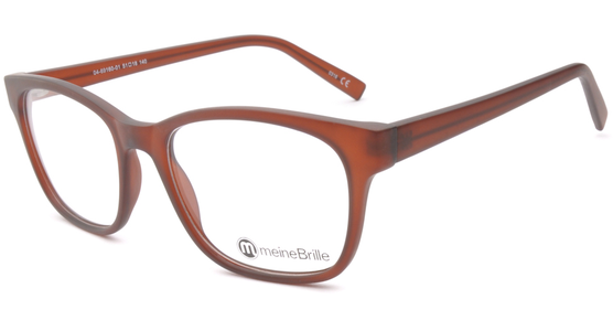 meineBrille 04-69160-01, Fuchsrot Matt links - Ansicht 2