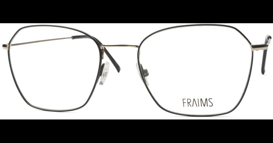 FRAIMS Brille Damen FRAIMS 03-15020-01 Kylie, Schwarz/Gold Ansicht 1