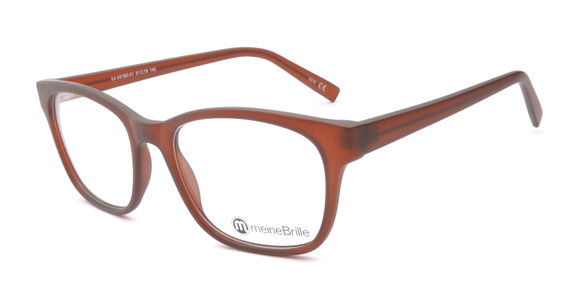 meineBrille 04-69160-01, Fuchsrot Matt links - Ansicht 2
