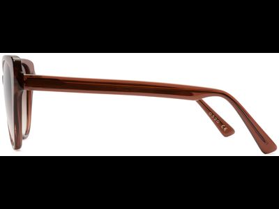 FRAIMS Sun Sonnenbrille Damen FRAIMS 13-08030-02 Alanis, Braun Transparent glänzend Ansicht 3