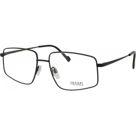 FRAIMS Brille Herren FRAIMS 03-41170-01 Leonardo, Schwarz matt
