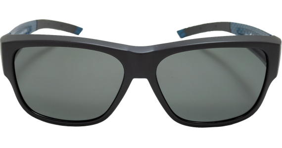 SunRay 06-00310-02 Überbrille,  Schwarz/Carbon, Blau matt - Ansicht 2
