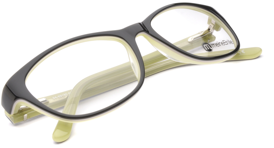 meineBrille 04-69180-01, Schwarz/Hellgrün liegend - Ansicht 8