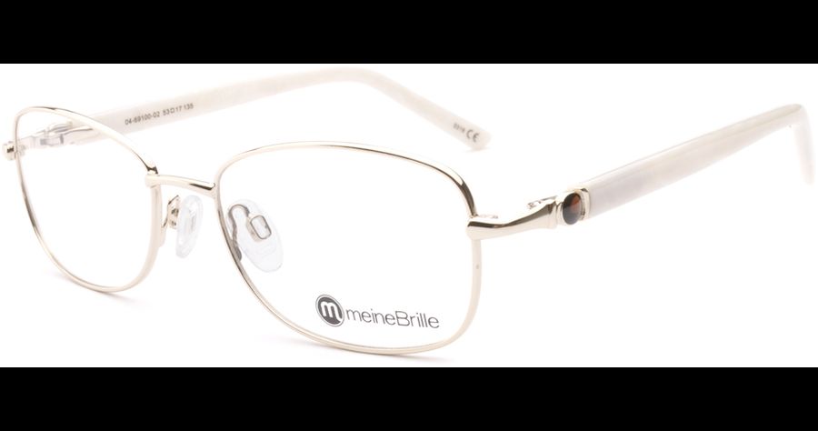 meineBrille 04-69100-02, Gold/Perlmutt links