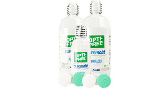  Opti-Free PureMoist Doppelpack plus Reise-Set Ansicht 1