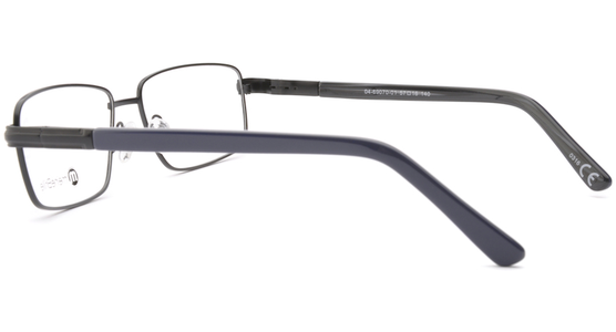 meineBrille 04-69070-01, Schwarz/Dunkel Blau seite - Ansicht 4