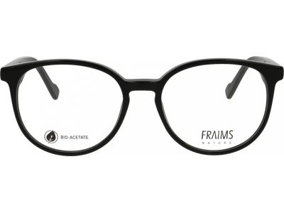 FRAIMS Brille Unisex FRAIMS NATURE 03-31120-01 Erika, schwarz glänzend Ansicht 3
