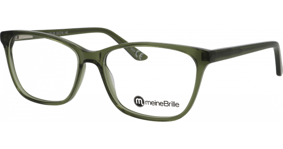 meineBrille 04-40130-02, Grün transparent  - Ansicht 2