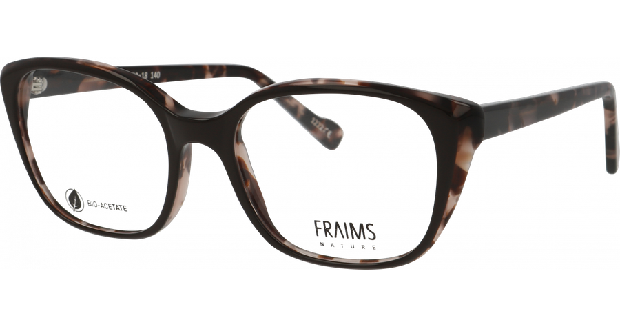 FRAIMS Brille Damen FRAIMS NATURE 03-31110-01 Hazel, Braun / Havanna glänzend Ansicht 1
