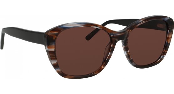 meineBrille 14-46120-01, Braun/Blau glänzend - Mehrfarbig - Ansicht 5