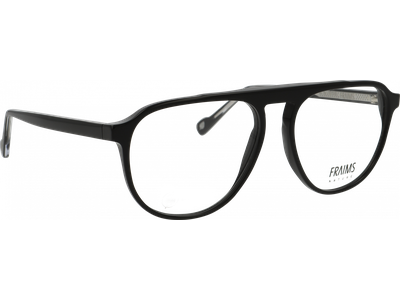 FRAIMS Brille Unisex FRAIMS NATURE 03-41200-01 River, schwarz/schwarz-transparent Ansicht 4