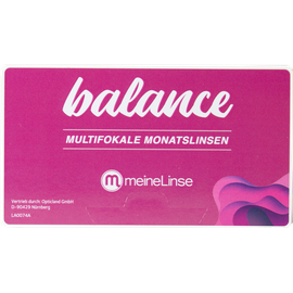 Monatslinsen Multifokal meineLinse balance multifokale Monatslinsen 3er