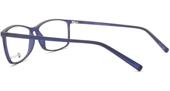 meineBrille 04-69020-01, Blau Matt seite - Ansicht 4