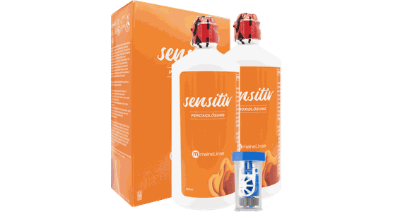 meineLinse sensitiv Peroxidlösung 2x360ml - Ansicht 5