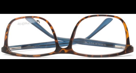 meineBrille 04-96060-02, Havanna/Petrolblau Matt umgedreht - Ansicht 6