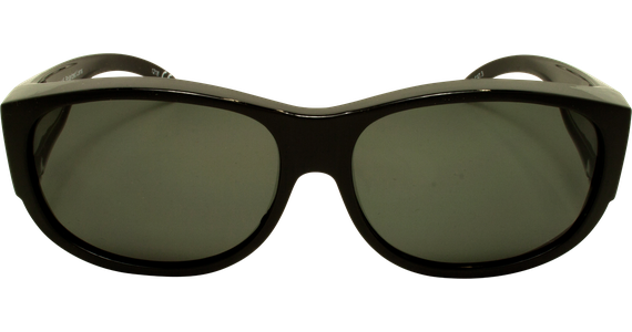 SunRay 06-71400-02 Überbrille, Schwarz glänzend - Ansicht 2