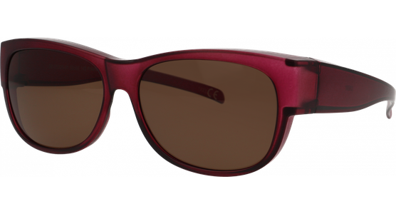 SunRay 06-00320-01 Überbrille, Aubergine matt - Ansicht 2