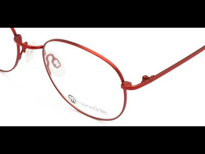 meineBrille 04-79060-02, Rot Matt nah