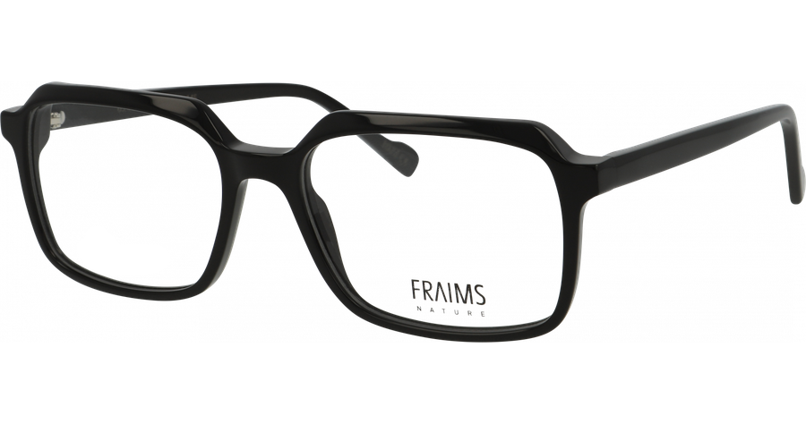 FRAIMS Brille Unisex FRAIMS NATURE 03-31140-01 Ylan, schwarz glänzend Ansicht 1