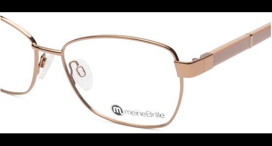 meineBrille 04-06020-02, Kupfergold/Altrosa Nah - Ansicht 6