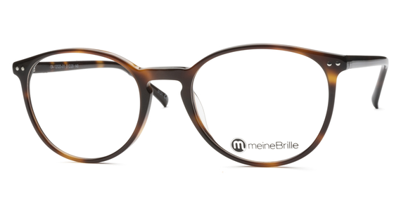 meineBrille 04-12020-01, Havanna Schräg links - Ansicht 3