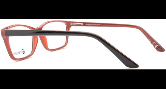 meineBrille 04-69190-01, Schwarz/Rot seite - Ansicht 5