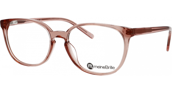 meineBrille 04-20170-02, Puderrosé Schräg links - Ansicht 2