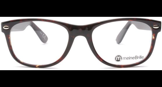 meineBrille 04-69150-01, Dunkel Havanna front - Ansicht 3