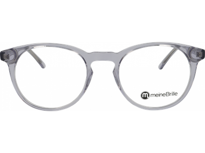 meineBrille Brille Unisex meineBrille 04-30100-01, Hellgrau/Transparent Ansicht 2