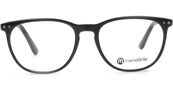 meineBrille 04-96040-01, Schwarz front - Ansicht 3