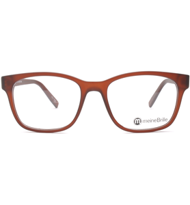 meineBrille 04-69160-01, Fuchsrot Matt front - Ansicht 3