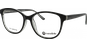 meineBrille 04-30090-02, Schwarz/Transparent