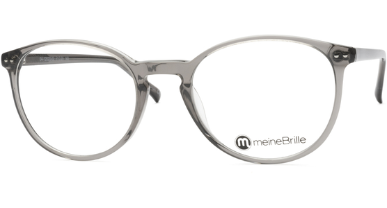 meineBrille 04-12020-02, Hellgrau Schräg links - Ansicht 2