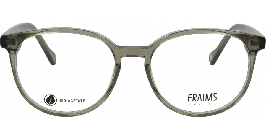 FRAIMS Brille Unisex FRAIMS NATURE 03-31120-03 Erika, oliv-grau transparent Ansicht 1
