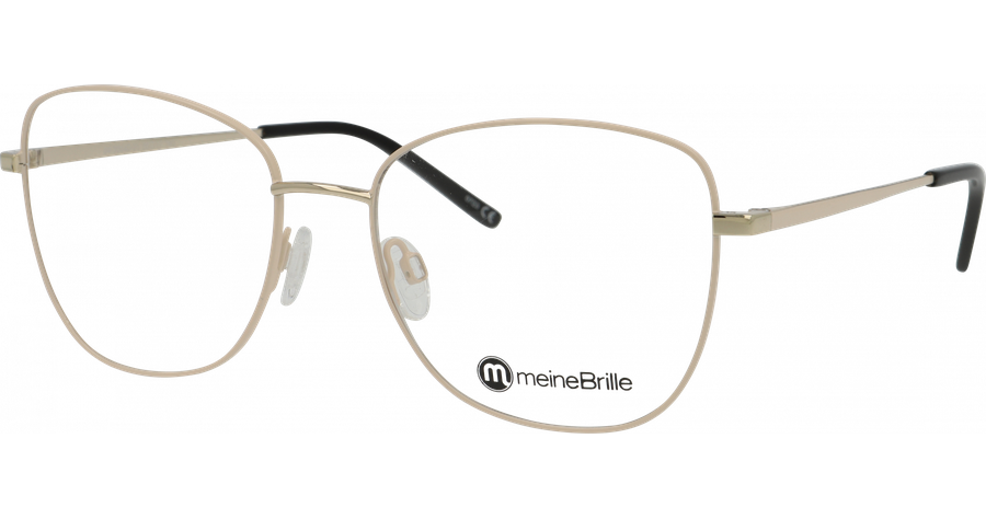 meineBrille Brille Damen meineBrille 04-30040-01, Gold/Creme glänzend Ansicht 1