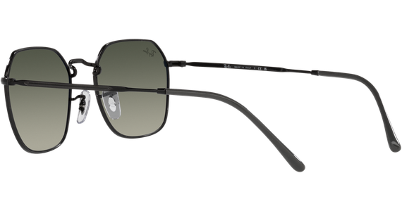 Ray-Ban Jim RB3694 002/71 Glänzendes Schwarz/Grau - Ansicht 5