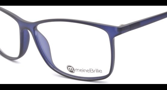 meineBrille 04-69020-01, Blau Matt nah - Ansicht 8