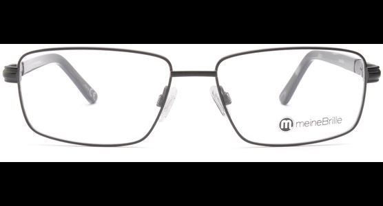 meineBrille 04-69070-01, Schwarz/Dunkel Blau front - Ansicht 3