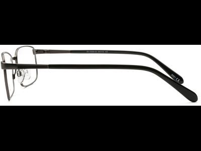 meineBrille Brille Herren meineBrille 04-12090-01, Dunkel Gun matt / Schwarz glänzend Ansicht 3