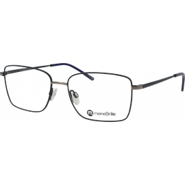 meineBrille Brille Herren meineBrille 04-30060-02, Nachtblau/Hellgrau
