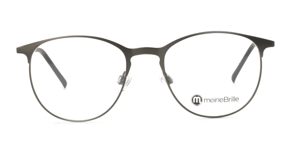 meineBrille 04-96030-02, Gun Matt Front - Ansicht 3