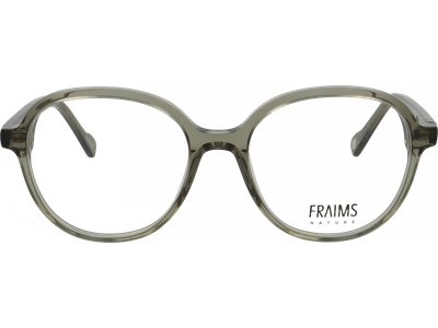 FRAIMS Brille Unisex FRAIMS NATURE 03-31130-01 Willow, oliv-grau Transparent Ansicht 3