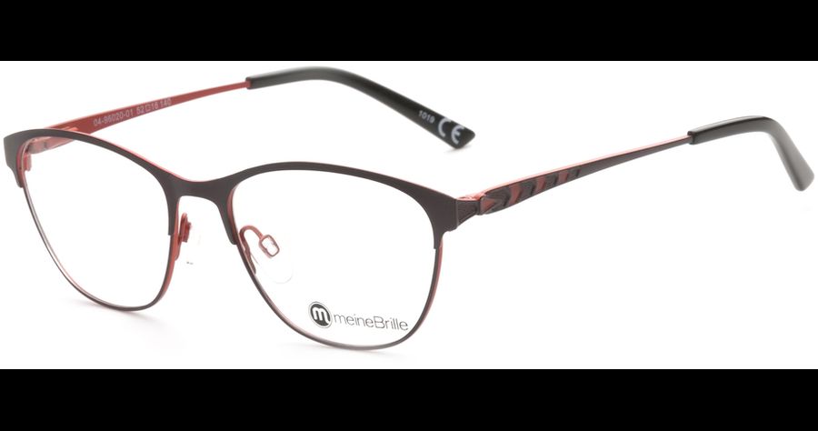 meineBrille 04-96020-01, Brombeere/Orange Matt front