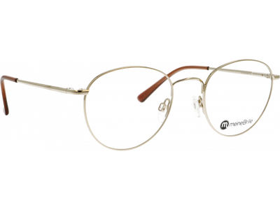 meineBrille 04-20200-01 Gold glänzend Schrägansicht rechts