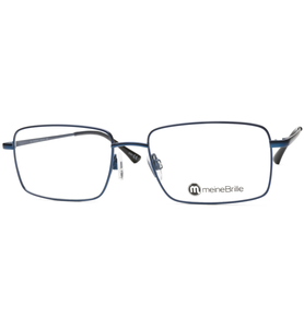 meineBrille 04-12030-01, Marineblau Schräg links - Ansicht 2